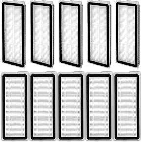 (10 Pack) QV 35A Replacement HEPA Filter for Roborock QV 35S, Qrevo S Qrevo MaxV, Qrevo Plus, Qrevo Pro, Qrevo Curv, Qrevo Edge Robot Vacuum, Filters Accessories Kit (NOT FOR Q Revo) in Kuwait