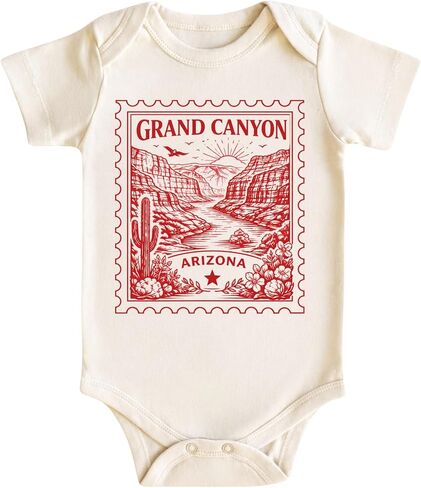 Grand Canyon Arizona Baby Bodysuit for Boys Girls - Grand Canyon National Park Vacation Baby Gifts in Saudi Arabia