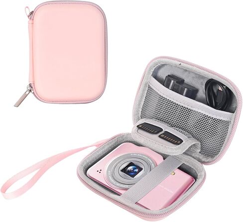 Waterproof Digital Camera Case,Suitable for Kodak Pixpro Fz45/Fz55/Canon Powershot Elph 360 Case/G7x/Ixy/Laser Printer/Masterbee/Sony Cyber-shot DSC-RX100(pink/violet/Black/green) in Saudi Arabia