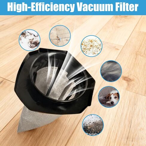 F113 Filters Replacement for Dirt Devil Simplistik Plus 3-in-1 Stick Vac | 6 Pack,Fits Dirt Devil SimpliStik SD20000RED SD22010,Part#AD40113,Washable&Reusable Vac Filter, High-Performance Filtration in Saudi Arabia