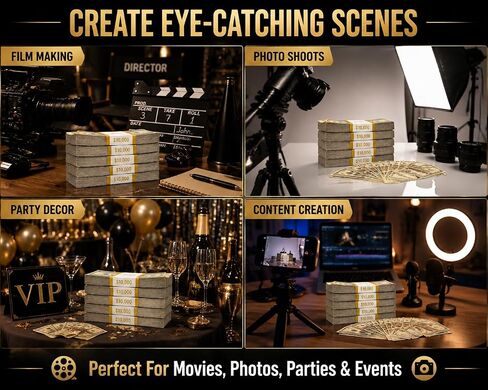 500Pcs Movie Props Player Props Set,for Film Making, Music Videos, Photography, Party Decorations Photo Booth Props in Kuwait