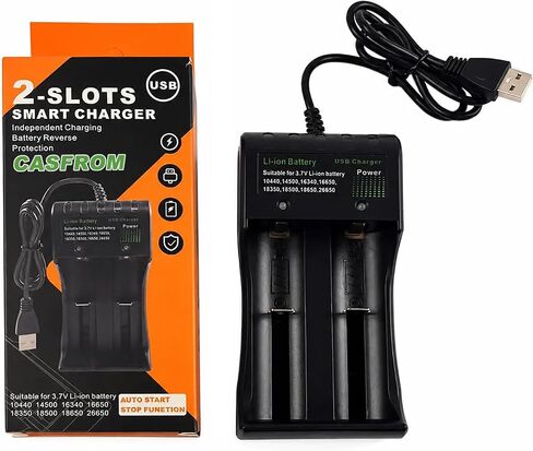 2 Slot Smart Battery Charger in Kuwait