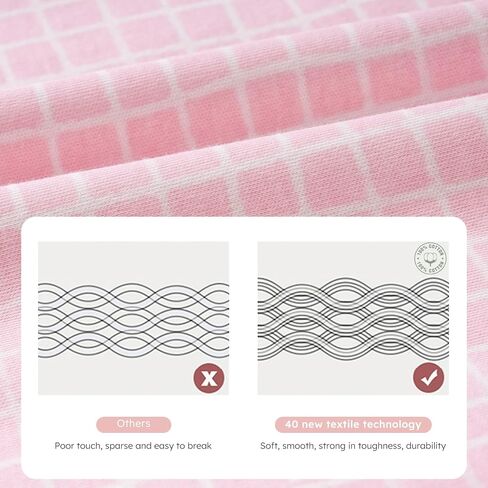 Yoofoss Baby Sleep Sack 18-24 Months Long Sleeve Wearable Blanket Baby 100% Cotton 2-Way Zipper 0.5 Tog Toddler Sleeping Sack, Lightweight(X-Large) in Kuwait