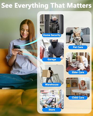 Mini Spy Camera, WiFi/AP Hotspot/Offline Modes, 4K No WiFi Security Camera | Works with or without Wifi, Night Vision, Mult-Installation, Wireless Small Cameras for Home/Car/Travel/Outdoor, Deep Black in Saudi Arabia