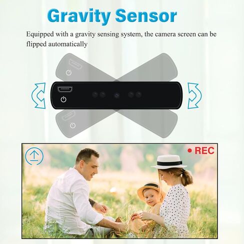 isekurity Home Security Camera 1080P Mini Secret Camera-No WiFi No Sound | Surveillance Portable Nanny Cam with Gravity Sensor/Motion Detection/Auto Night Vision Video Recorder for Home Office Travel in Kuwait