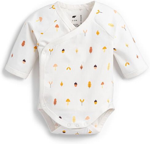 Monica + Andy Baby-Boys Baby Organic Long Sleeve Lucky Bodysuit in Saudi Arabia
