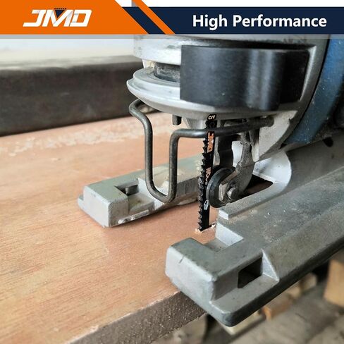 JMD 30-Piece Jigsaw Blades Assortment Set T Shank Assorted Jig Saw Blades | T101B T111C T119BO T118A T127D Mixed Kit with Storage Case, Clean Cut Scroll Cut for Wood Plastic Metal Aluminum in Saudi Arabia