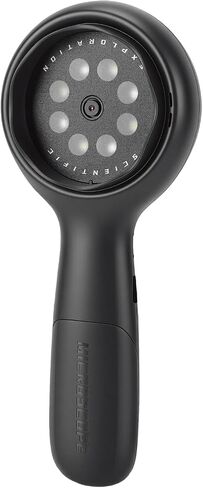 Handheld Digital Microscope for Scientific Exploration with 2 Inch Display Portable Black in Saudi Arabia