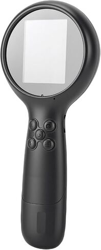 Handheld Digital Microscope for Scientific Exploration with 2 Inch Display Portable Black in Saudi Arabia