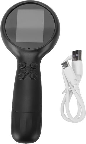 Handheld Digital Microscope for Scientific Exploration with 2 Inch Display Portable Black in Saudi Arabia