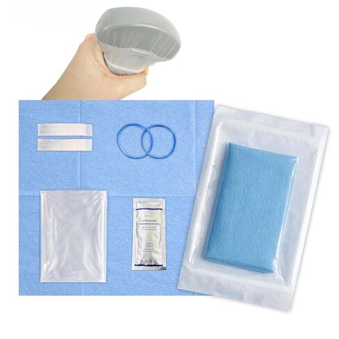 Ultrasound Probe Cover, Transducer Disposable Clear Latex Free Sterile Protector, 6" x 48, Packaging Individual, 50 Pcs in Saudi Arabia