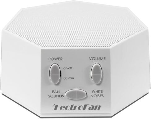 Adaptive Sound Technologies LectroFan High Fidelity White Noise Machine with 20 Unique Non-Looping Fan and White Noise Sounds and Sleep Timer | Soothing Sound Machine for Sleep with a Built-in Sleep Timer, Non-Looping Sounds, Speech Privacy and Compact De in Kuwait