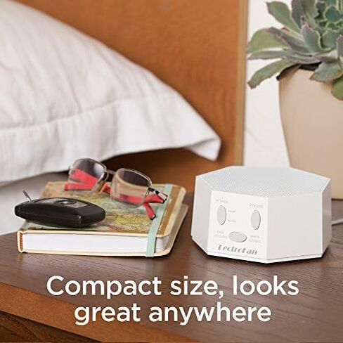 Adaptive Sound Technologies LectroFan High Fidelity White Noise Machine with 20 Unique Non-Looping Fan and White Noise Sounds and Sleep Timer | Soothing Sound Machine for Sleep with a Built-in Sleep Timer, Non-Looping Sounds, Speech Privacy and Compact De in Kuwait