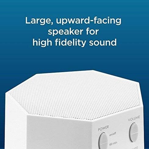 Adaptive Sound Technologies LectroFan High Fidelity White Noise Machine with 20 Unique Non-Looping Fan and White Noise Sounds and Sleep Timer | Soothing Sound Machine for Sleep with a Built-in Sleep Timer, Non-Looping Sounds, Speech Privacy and Compact De in Kuwait