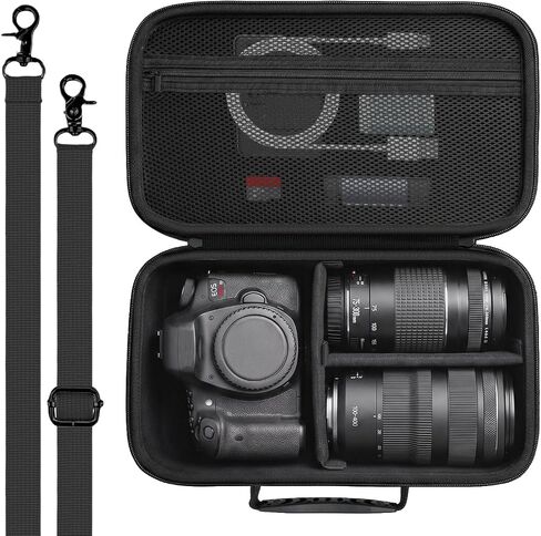 Camera Case for Canon EOS T7/T100/T6/R50/R100/R5/R7/R8/R6 Mark II,SL3 in Kuwait