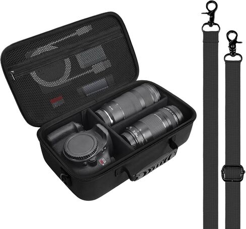 Camera Case for Canon EOS T7/T100/T6/R50/R100/R5/R7/R8/R6 Mark II,SL3 in Kuwait