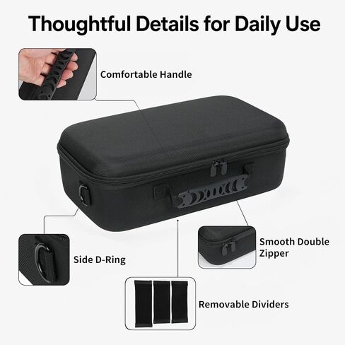 Camera Case for Canon EOS T7/T100/T6/R50/R100/R5/R7/R8/R6 Mark II,SL3 in Kuwait