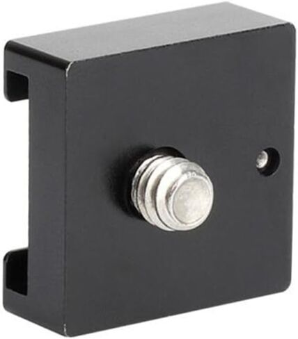 2pcs Cold Shoe Mount Adapter Aluminum Alloy Quick Release Flash Bracket for Camera Threaded Compatible with LED Lights Microphones and Monitors in Saudi Arabia