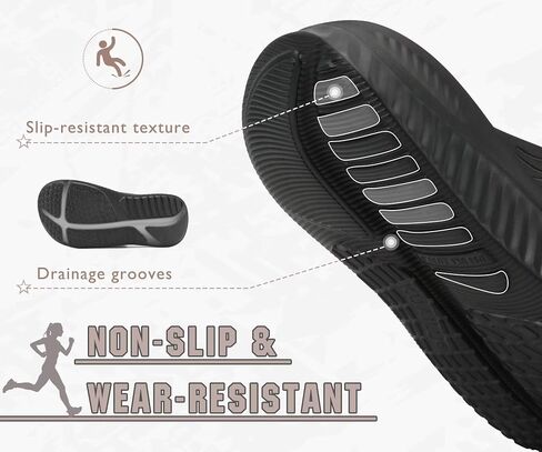 KuaiLu Recovery Flip Flops for Women Comfortable Arch Support Black US 7.5 | Relief Plantar Fasciitis Ladies Sport Slides Orthopedic Walking Thong Sandals Thick Athletic Cushion Summer Beach Outdoor in Saudi Arabia
