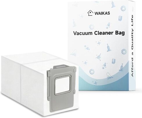 WAIKAS 20-Pack Vacuum Bags for DJI ROMO S, DJI ROMO A, and DJI ROMO P Robot Vacuums – Large Capacity Disposable Replacement Dust Bags in Saudi Arabia