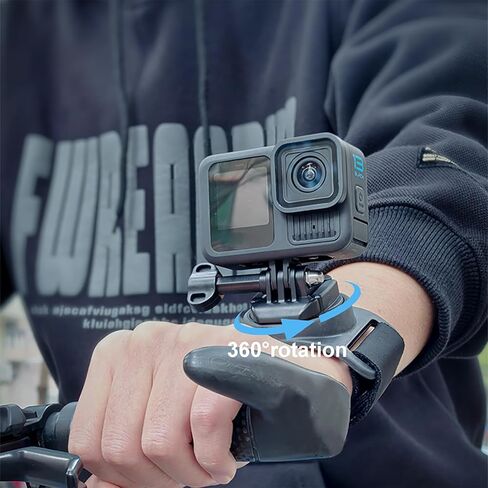 4 in 1 Camera Accessories Kit Head Strap, Chest Strap, Backpack Clip, Wrist Strap Mount Compatible with GoPro Hero 13 12 11 10 9 8 7 6 5 4, Session & Most Action Camera in Kuwait