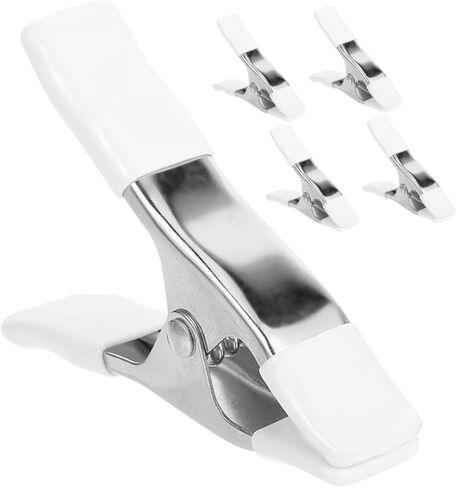 Outanaya 5pcs Photography Backdrop Clips Heavy Duty Plastic Spring Clips Protective Cover for Backdrop Holder in Saudi Arabia