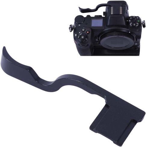 زر الإبهام المعدني iShoot متوافق مع كاميرا Nikon Z5 Z6 Z7، Z5II Z6II Z7II، Z6III، مقبض الإبهام مع غطاء غطاء تثبيت الحذاء الساخن، مقبض الإصبع، امتداد مقبض الإبهام in Kuwait