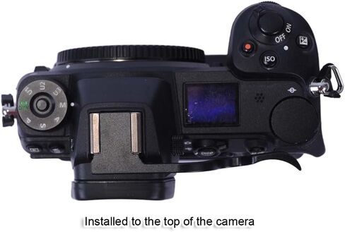 زر الإبهام المعدني iShoot متوافق مع كاميرا Nikon Z5 Z6 Z7، Z5II Z6II Z7II، Z6III، مقبض الإبهام مع غطاء غطاء تثبيت الحذاء الساخن، مقبض الإصبع، امتداد مقبض الإبهام in Kuwait
