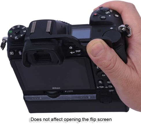 زر الإبهام المعدني iShoot متوافق مع كاميرا Nikon Z5 Z6 Z7، Z5II Z6II Z7II، Z6III، مقبض الإبهام مع غطاء غطاء تثبيت الحذاء الساخن، مقبض الإصبع، امتداد مقبض الإبهام in Kuwait