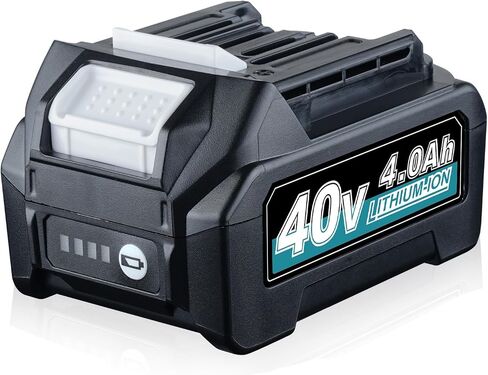 BL4040 1Pack 4.0Ah Lithium-ion Replacement for Makita 40V Battery | BL4050 BL4050F BL4025, Compatible with Makita XGT Cordless Power Tools in Kuwait