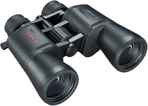 Tasco ES10305Z Essentials Binoculars, 10-30x50mm, Porro Prism, Black, Boxed in Saudi Arabia