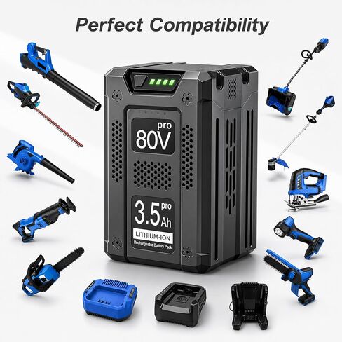Upgraded 3500mAh Replacement for Kobalt 80V Battery Compatible with KB2580-06 KB680-06 KB280-06 KB480-06 KB580-06 Cordless Tools Battery in Kuwait