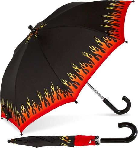 ShedRain Kids School Umbrella, Pinch-Proof, Easy Grip Handle in Saudi Arabia