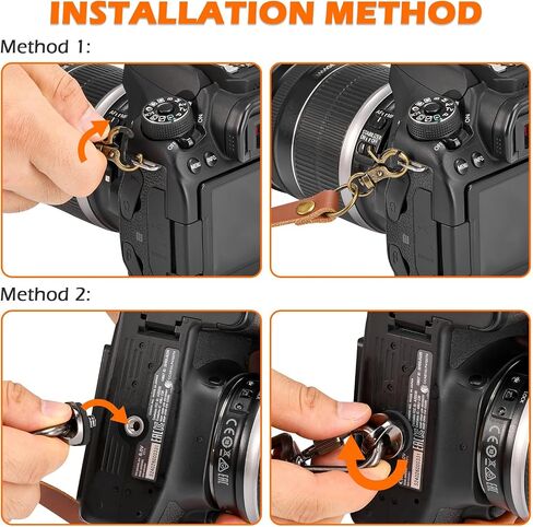 Kasla Dual Camera Strap, Leather Dual Camera Harness, Double Camera Harness for Photographers for DSLR/SLR in Saudi Arabia