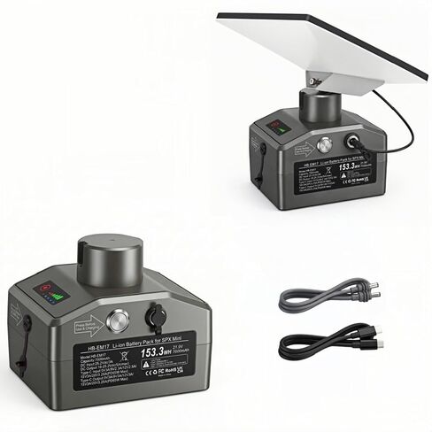 Starlink Mini Battery Pack, 21.9V Portable Power Supply | 7000mAh 153.3Wh Rechargeable, Type-C Input, PD 65W Max Fast Charging, For SPX Mini in Saudi Arabia
