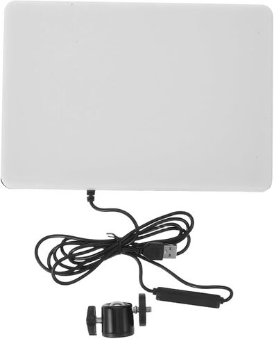 Rechargeable Live Streaming Fill Light Adjustable Dimming Plastic Lamp | Video Recording and Photography Use, Intelligent Controls with Energy Efficient Operation, Indoor Portraits and Continuous in Saudi Arabia