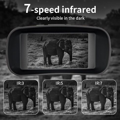 Light Weight Handheld with 2.5K Video & Infraring Night Views for Camping Hiking and Dark Adventure Handheld Digital in Kuwait