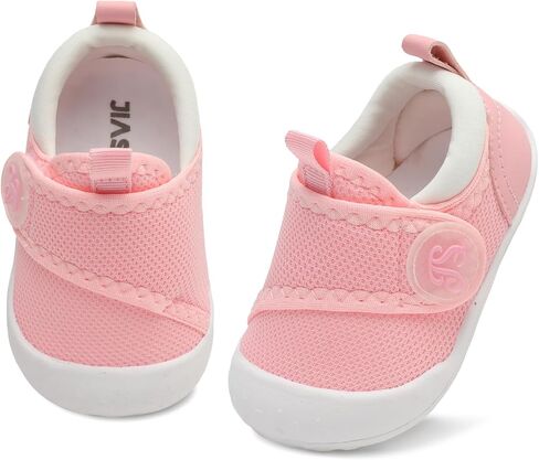 JIASUQI Infant Baby Shoes for Boys Girls First Walker Toddler Walking Shoes Barefoot Wide Toe Box Sneakers in Saudi Arabia