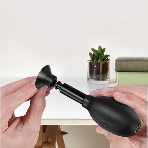 Anti-Static Vacuum Suction Pen Professional Camera Lens Kit with 7 Interchangeable Silicone Oval Suckers in Kuwait
