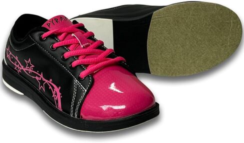 Pyramid Women's Rise Black/Hot Pink Bowling Shoes in Saudi Arabia