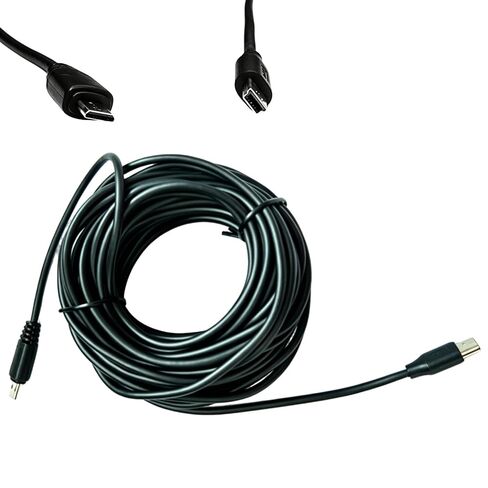 Camera Shutter Extension Cable Mini USB to Multi USB (393-Inch/10m) for JJC Remote Control Handle Vpr1/Gp-Vpr1/Sr-F2 Connects for Sony Camera Control Data Long Cable A72 A73 A7r4 A7r5 A6500 in Saudi Arabia
