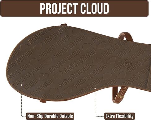 صنادل صيفية من Project Cloud للنساء مع نعل داخلي من الإسفنج الذكي (انتقالي) | نعل داخلي من إسفنج الذاكرة؛ شبشب الشاطئ؛ نعل غير قابل للانزلاق؛ أشرطة مزدوجة خفيفة الوزن؛ صنادل صيفية للنساء؛ الراحة اليومية in Kuwait