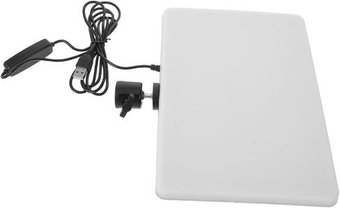 Rechargeable LED Video Light Panel Portable Diffused Fill Light for Vlogging Photography Streaming with Adjustable Brightness and Touch Controls Lightweight Studio Lighting Kit in Saudi Arabia