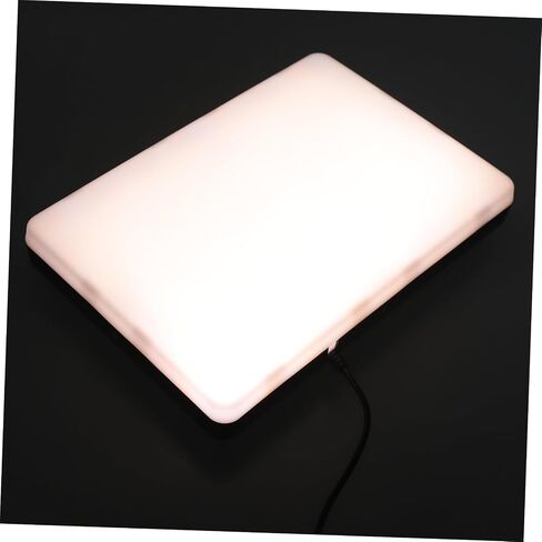 Rechargeable LED Video Light Panel Portable Diffused Fill Light for Vlogging Photography Streaming with Adjustable Brightness and Touch Controls Lightweight Studio Lighting Kit in Saudi Arabia