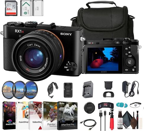 Sony Cyber-Shot DSC-RX1R II Digital Camera & Card Reader Bundle in Kuwait