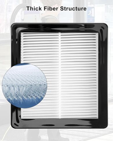 4 Pcs Vacuum Filter Fit for Proteam Super Coach Pro Vacuums | Replace 107315 107303 107304, Backpack Vacuum Filter Set, Filter Media Component, Durable Filter Material in Saudi Arabia