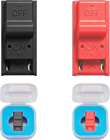 RCM Jig Tool for Nintendo Switch Console, Plastic Loader Clips, Short Circuit Recovery Mode, Red and Black, 2 Pieces in Saudi Arabia