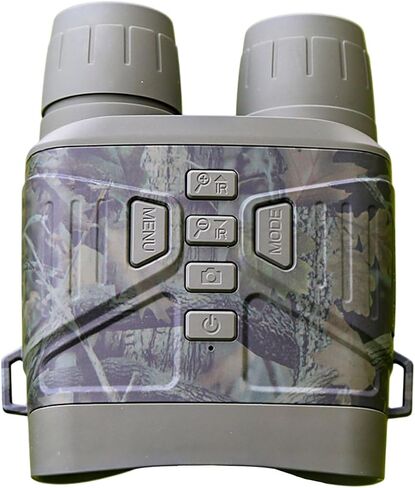 Night Vision Goggles Digital Night Vision Binoculars for Day and Night, Photo & Video, Travel, Rechargeable, 5X Digital Zoom, 300m Infrared Binoculars for Camping Fishing(Color:B) in Kuwait