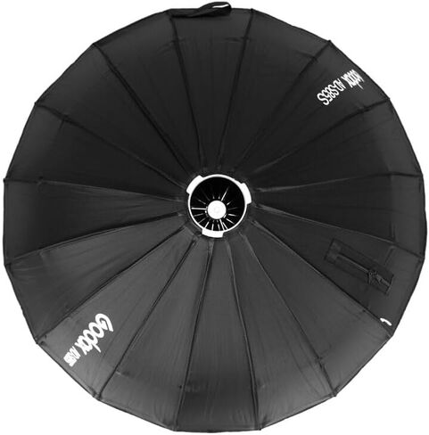 Godox Flash AD-S85S Parabolic Softbox for AD400Pro, 33.5 Inch Gold/Silver Reflective Interior, Dual-Look Light Modifier for Portrait, Commercial, and Creative Flash Photography in Saudi Arabia