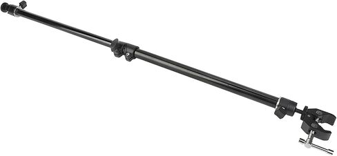 Aluminum Alloy Foldable Camera Video Slider Support Rod, Retractable Tripod Rod with 360° Rotating Platform, Clamp Range 10-50cm for DSLR and Mirrorless Cameras in Saudi Arabia